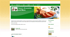 Desktop Screenshot of garysgroceriesandmore.com