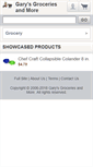 Mobile Screenshot of garysgroceriesandmore.com